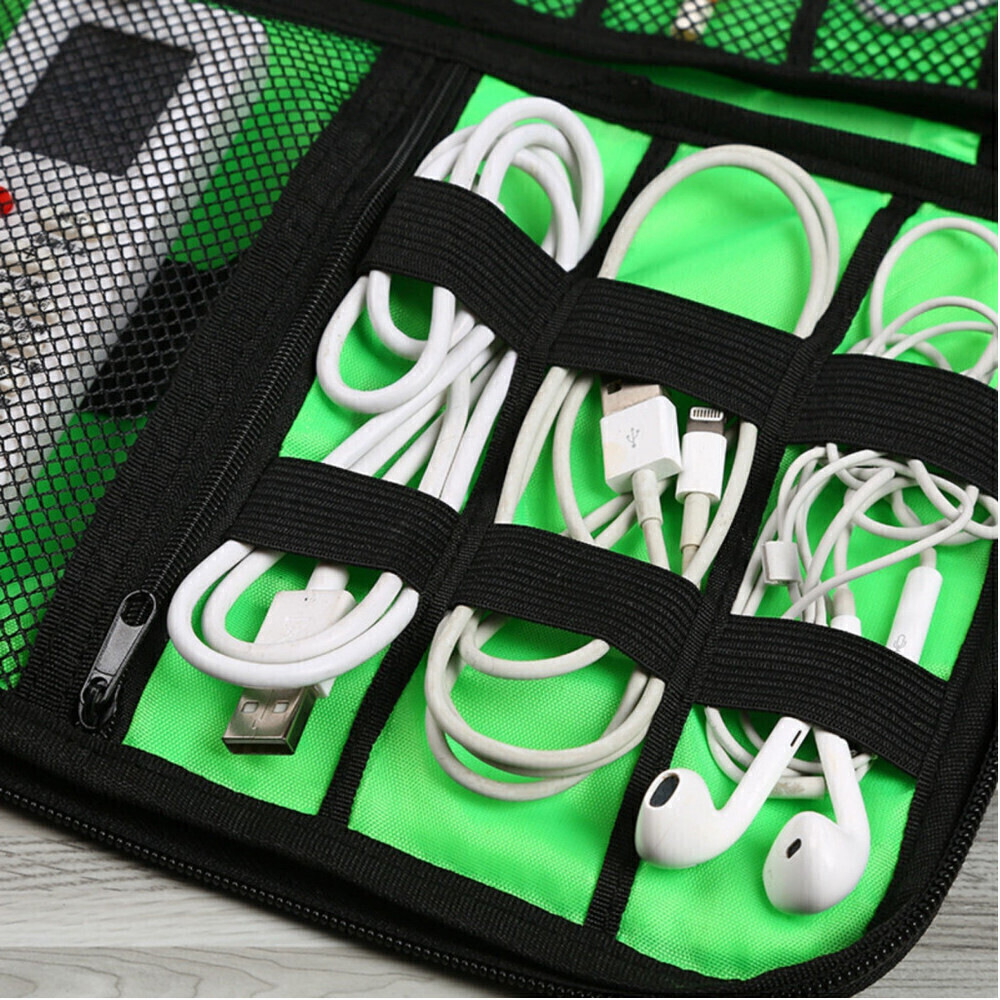 Electronic Device Storage Case In Blue - Picture 5 of 7